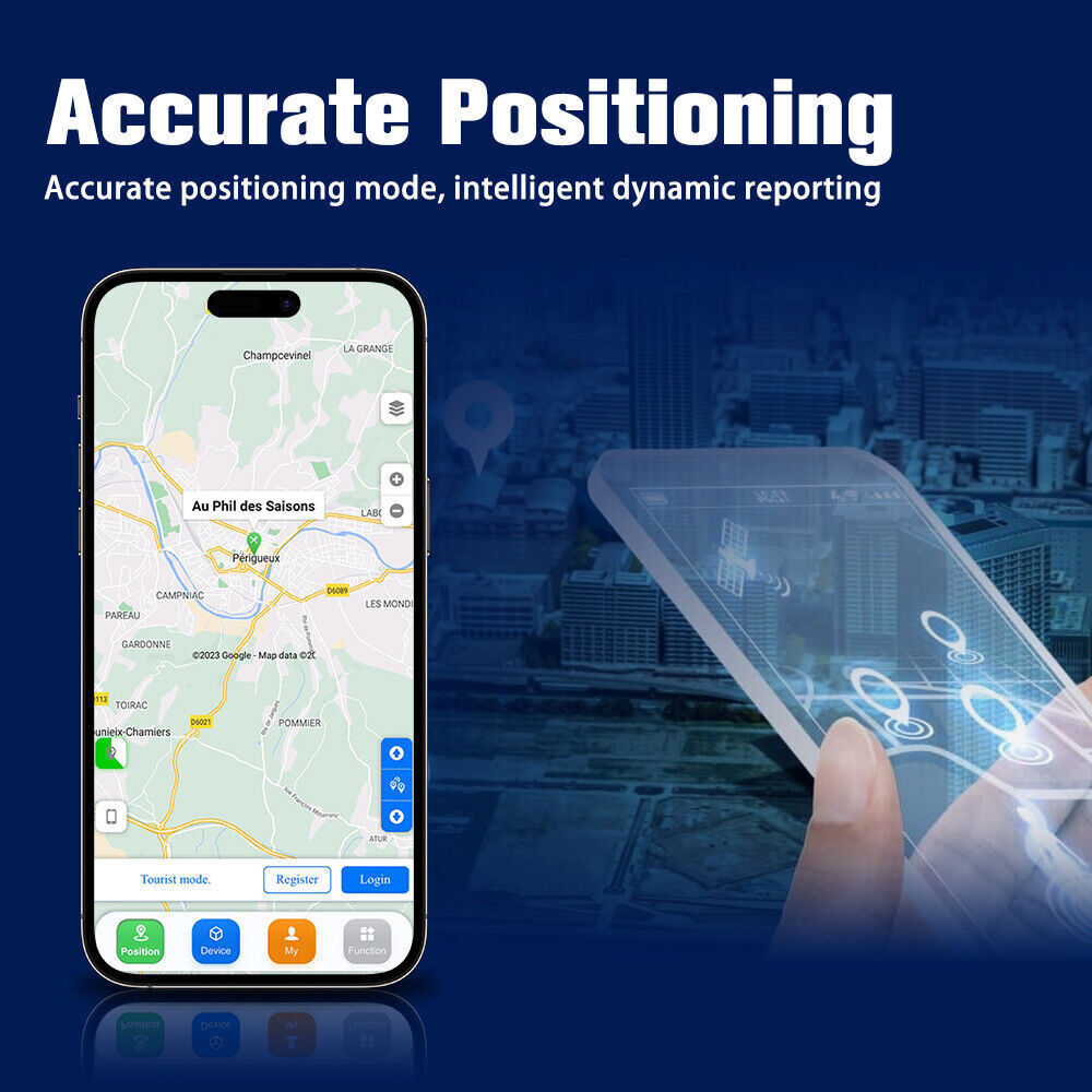 Long Life Battery-Magnetic GPS Tracker 4G LTE Real-Time GPS Tracking Device