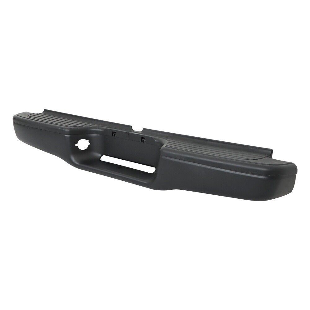 Rear Steel Step Bumper For 1995-2004 Toyota Tacoma Truck Black Primered