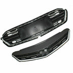 Front Bumper Upper+Lower Grille For 2016-2018 Chevrolet Cruze Chrome