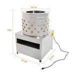 Stainless Steel Poultry De-Feather Plucker Machine Chicken Plucker Machine 20"