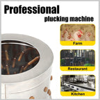 Stainless Steel Poultry De-Feather Plucker Machine Chicken Plucker Machine 20"