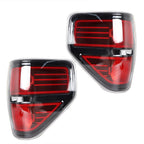 RH+LH Side Tail Lights Brake Lamps For 09-14 Ford F-150 Pickup Truck