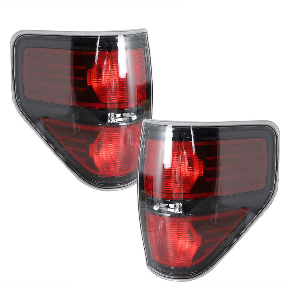 RH+LH Side Tail Lights Brake Lamps For 09-14 Ford F-150 Pickup Truck