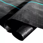 3×300FT Weed Cover PE Woven Ground Cover Landscape Fabric 3.2-Ounce Weed Barrier
