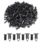 100x Car 8mm Dia Hole Plastic Rivets Fastener Auto Fender Bumper Push Pin Clips