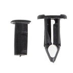 100x Car 8mm Dia Hole Plastic Rivets Fastener Auto Fender Bumper Push Pin Clips