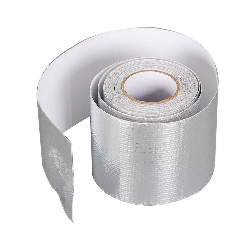 1 Pack 24" × 12" × 0.04" Adhesive Backed Aluminized Heat Resistant Tape