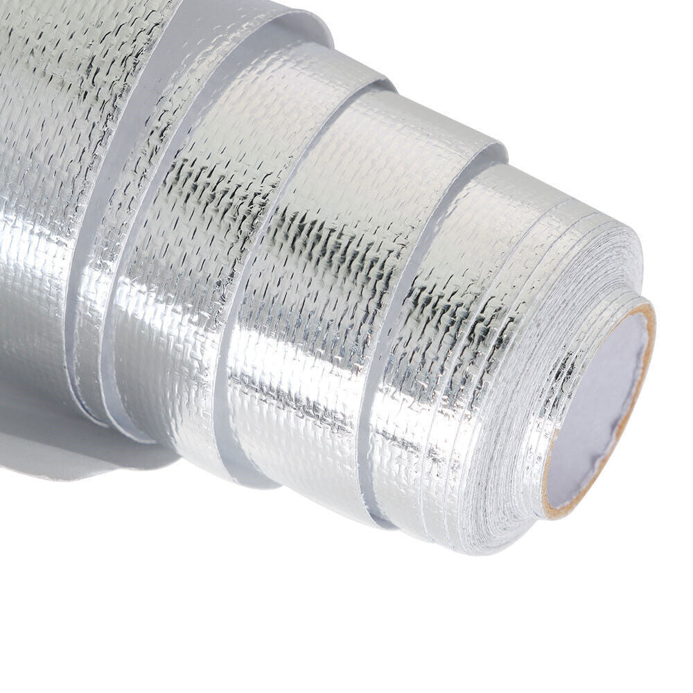 1 Pack 24" × 12" × 0.04" Adhesive Backed Aluminized Heat Resistant Tape