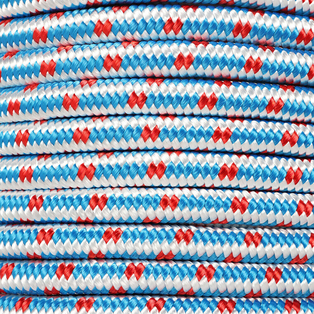 1/2"×150' 16 Strand Double Braid Polyester Nylon Arborist Tree Climbing Rope