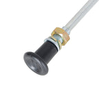 2×237 Rotary Universal Push Pull Choke Cable 63" Inner 60" Conduit 2-3/4" Travel