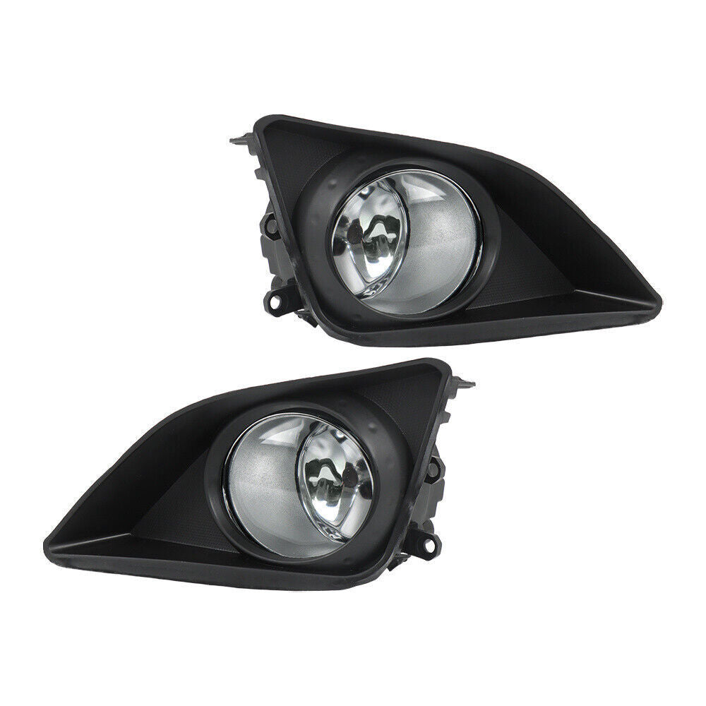 Pair Halogen Headlight Amber Corner&Fog Lights Kits For 2009-10 Corolla