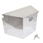 Silver Aluminum Tool Box For Pick Up Trailer Truck RV 29" X 15" X 18"