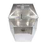Silver Aluminum Tool Box For Pick Up Trailer Truck RV 29" X 15" X 18"
