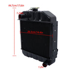Radiator For Kubota B6100,B7100 B6100HST-E & B7100HST-DT,15553-72060 Aluminum