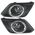 Fog Light Driving Lamp For 2014-2016 Nissan Rogue Chrome+ Switch+ Bezel