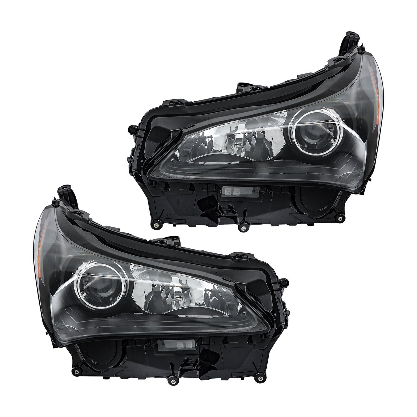 Left+Right Headlight For 2015-2017 Lexus NX200t NX300h NX300 LED+Halogen