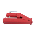 Clamp On Trailer Hitch 2" Ball Mount Receiver for Bucket Bobcat Trailer Tractor