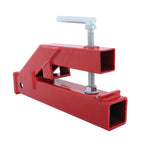 Clamp On Trailer Hitch 2" Ball Mount Receiver for Bucket Bobcat Trailer Tractor