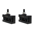 2Pcs BXA #1 250-201 Quick Change Tool Post Holder Turning & Facing Lathe
