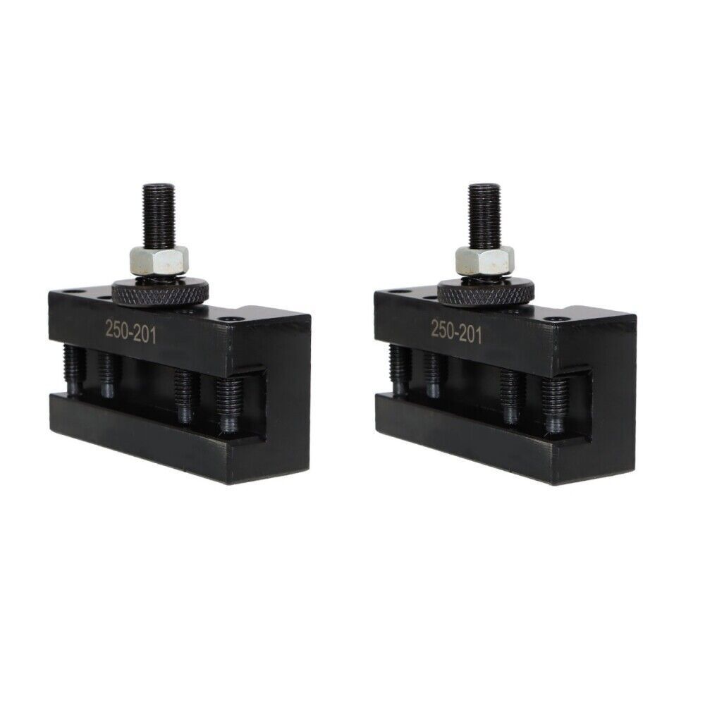 2Pcs BXA #1 250-201 Quick Change Tool Post Holder Turning & Facing Lathe