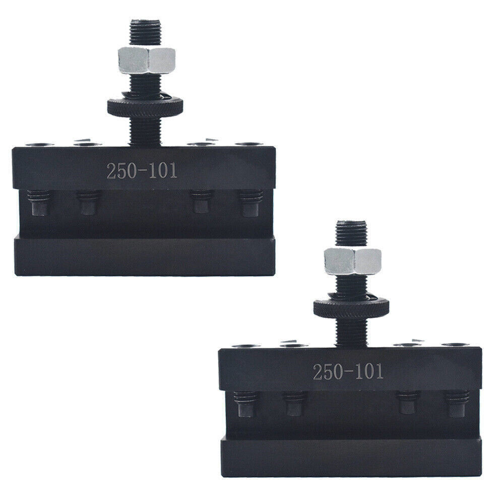 AXA #1 Quick Change 250-101 Tool Post Turning & Facing Holder 2PCS