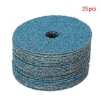 24 Grit 5" x 7/8" Zirconia Resin Fiber Grinding And Sanding Discs 25 Pieces