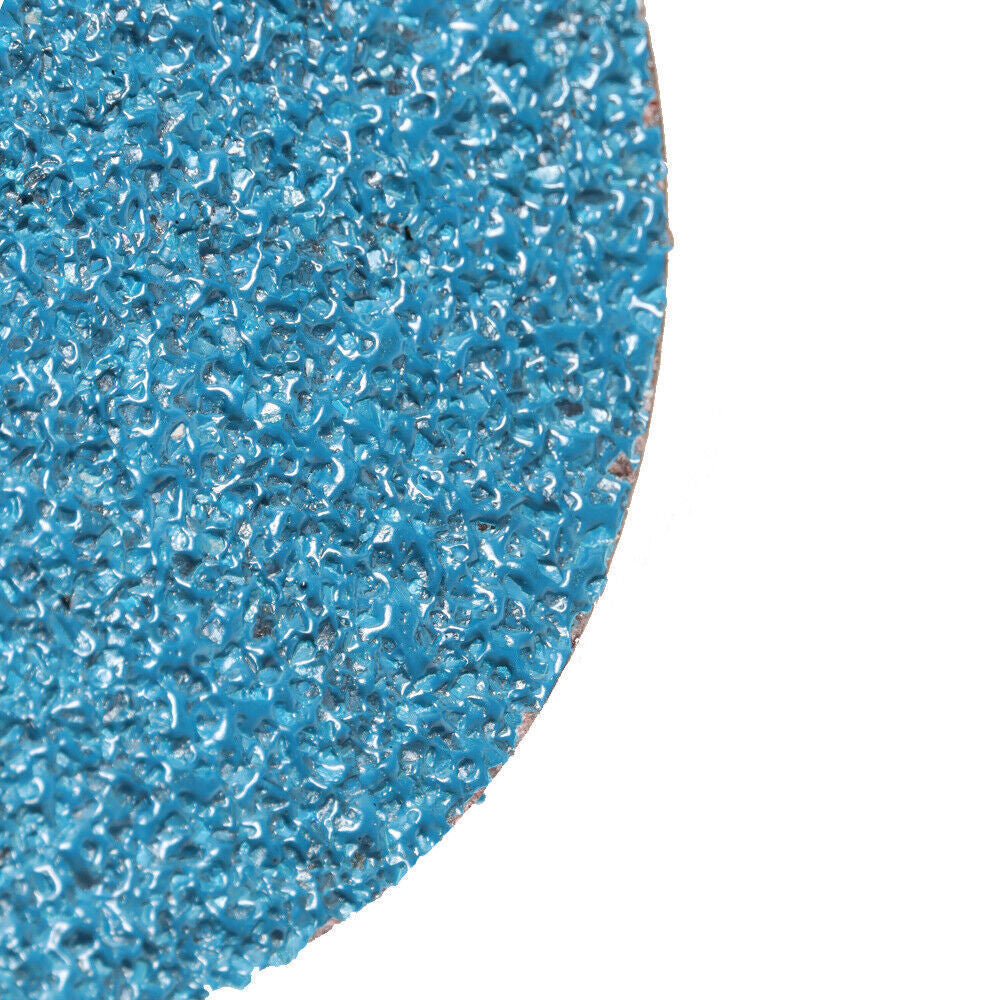 24 Grit 5" x 7/8" Zirconia Resin Fiber Grinding And Sanding Discs 25 Pieces