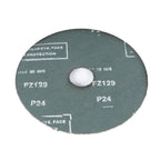 24 Grit 5" x 7/8" Zirconia Resin Fiber Grinding And Sanding Discs 25 Pieces