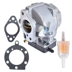 2× Carburetor Fits For Briggs & Stratton Opposed Twin 16.5HP 42A707 4 Screw Pump