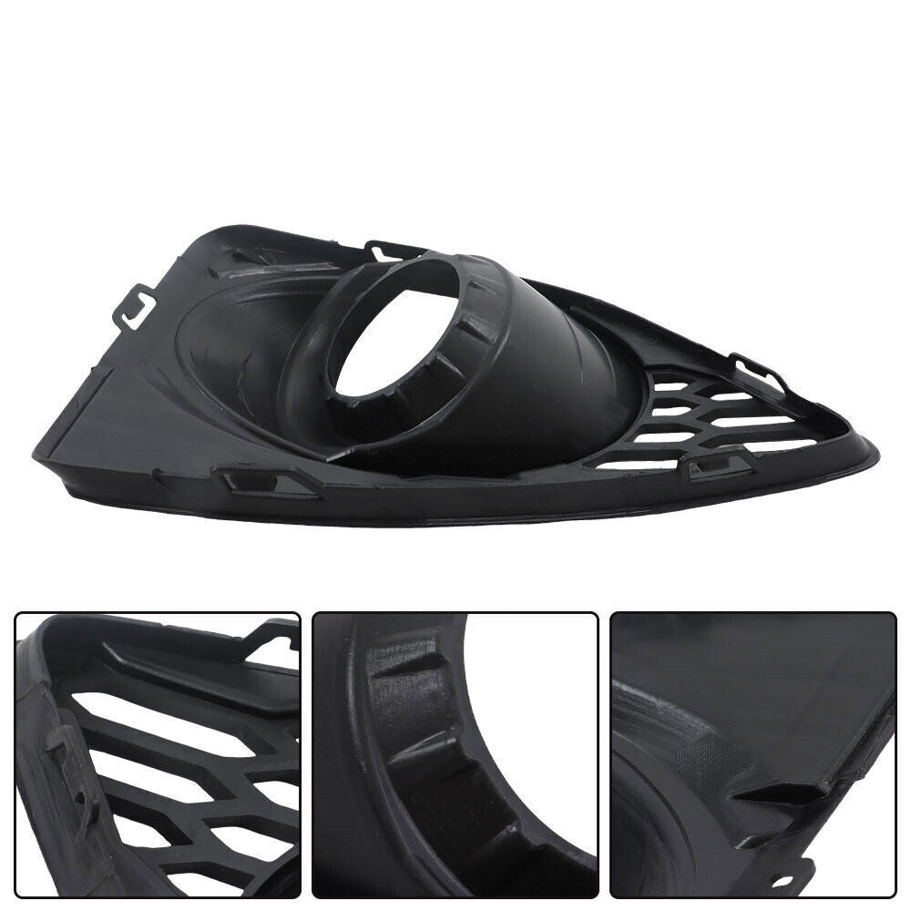 Front Fog Light Trim+Fog Light Bezel For 2010-2012 Ford Fusion Set of 4