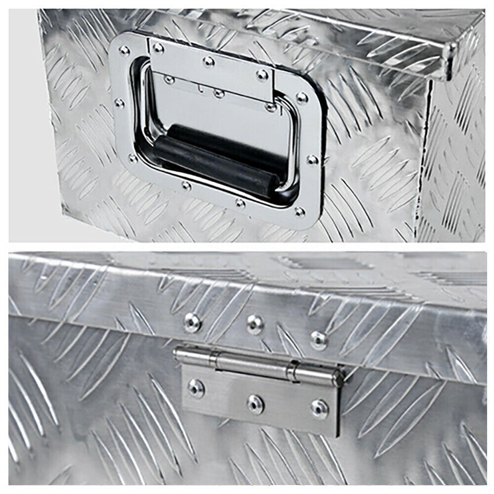 30"x13"x10" Aluminum Trailer Tongue Tool Box Truck Pickup Bed Storage