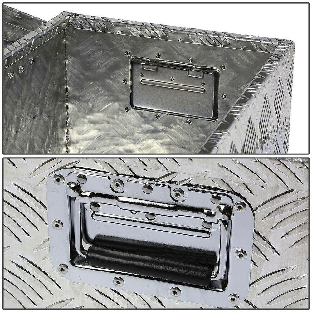 30"x13"x10" Aluminum Trailer Tongue Tool Box Truck Pickup Bed Storage