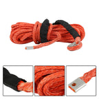 5/16"x50' 12000LBS Synthetic Winch Rope Line Recovery Cable For ATV UTV w/Sheath