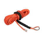 5/16"x50' 12000LBS Synthetic Winch Rope Line Recovery Cable For ATV UTV w/Sheath