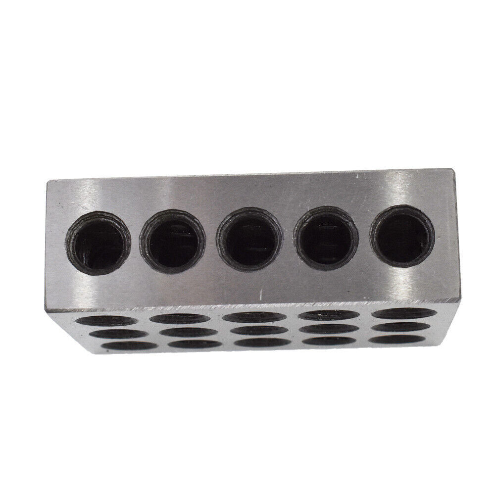 High Precision 1-2-3 Blocks 23 Holes .0002" Machinist 123 Jig 1 Matched Pair