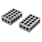 High Precision 1-2-3 Blocks 23 Holes .0002" Machinist 123 Jig 1 Matched Pair