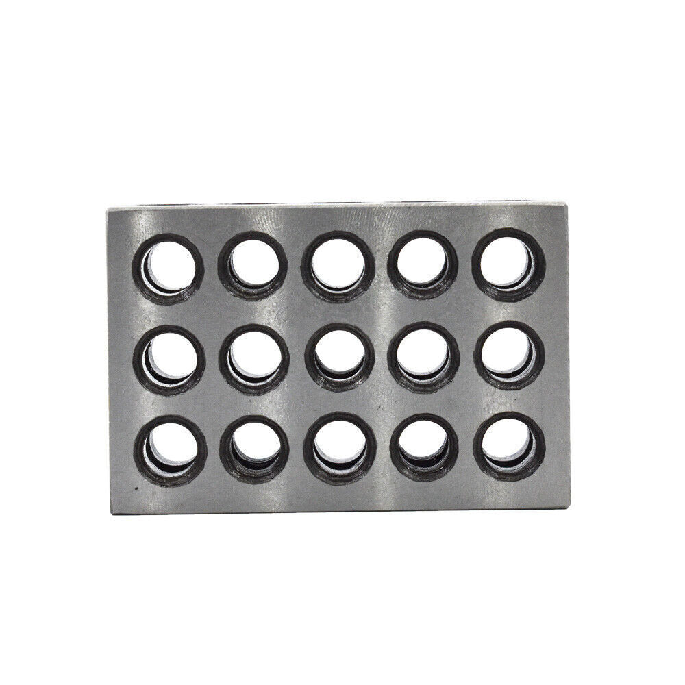 High Precision 1-2-3 Blocks 23 Holes .0002" Machinist 123 Jig 1 Matched Pair