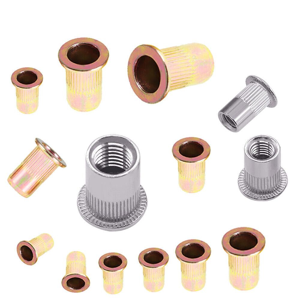 Hand Rivet Nut Gun 900 Pack M3-M10 Threaded Nut Manual Riveter Rivnut Tool Kit