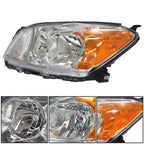 Left+Right Headlight For 2009-2012 Toyota Rav4 Sport Halogen Type Chrome