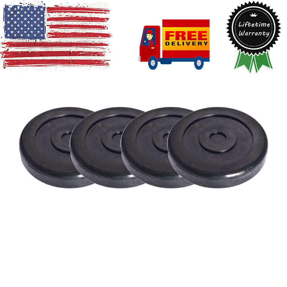 ROUND Rubber Arm Pads for BENDPAK lift DANMAR Lift SET OF 4 # 5715017