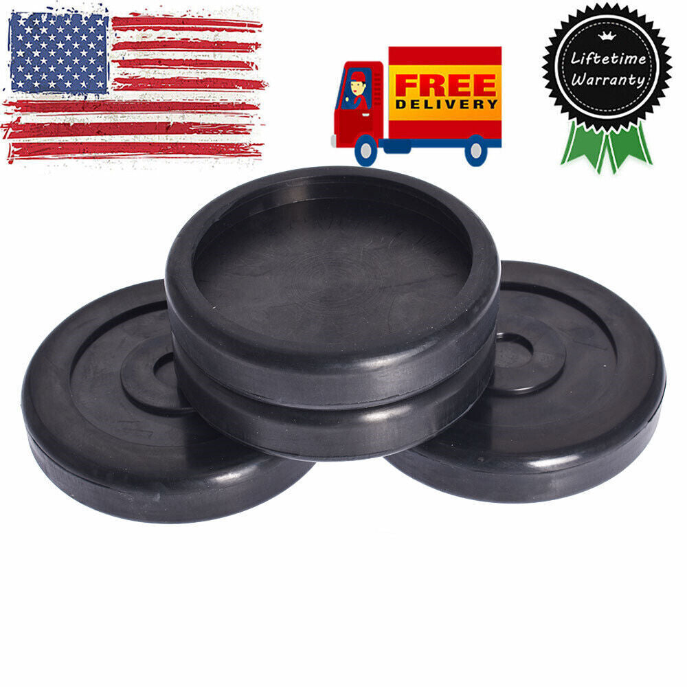 ROUND Rubber Arm Pads for BENDPAK lift DANMAR Lift SET OF 4 # 5715017