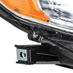 Pair Headlight For 2012-2014 Toyota Camry Projector Halogen Type Chrome