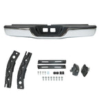 Rear Step Bumper Complete Assembly For 00-06 Toyota Tundra Chrome Steel