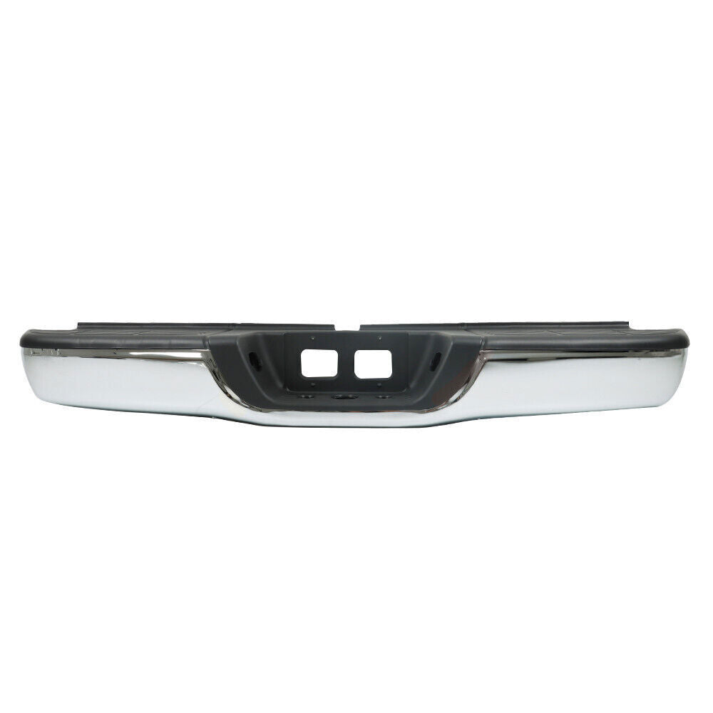 Rear Step Bumper Complete Assembly For 00-06 Toyota Tundra Chrome Steel