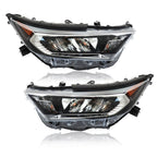 Left+Right Headlight For 2019 2020 2021 2022 Toyota RAV4 LE XLE LED Lamp