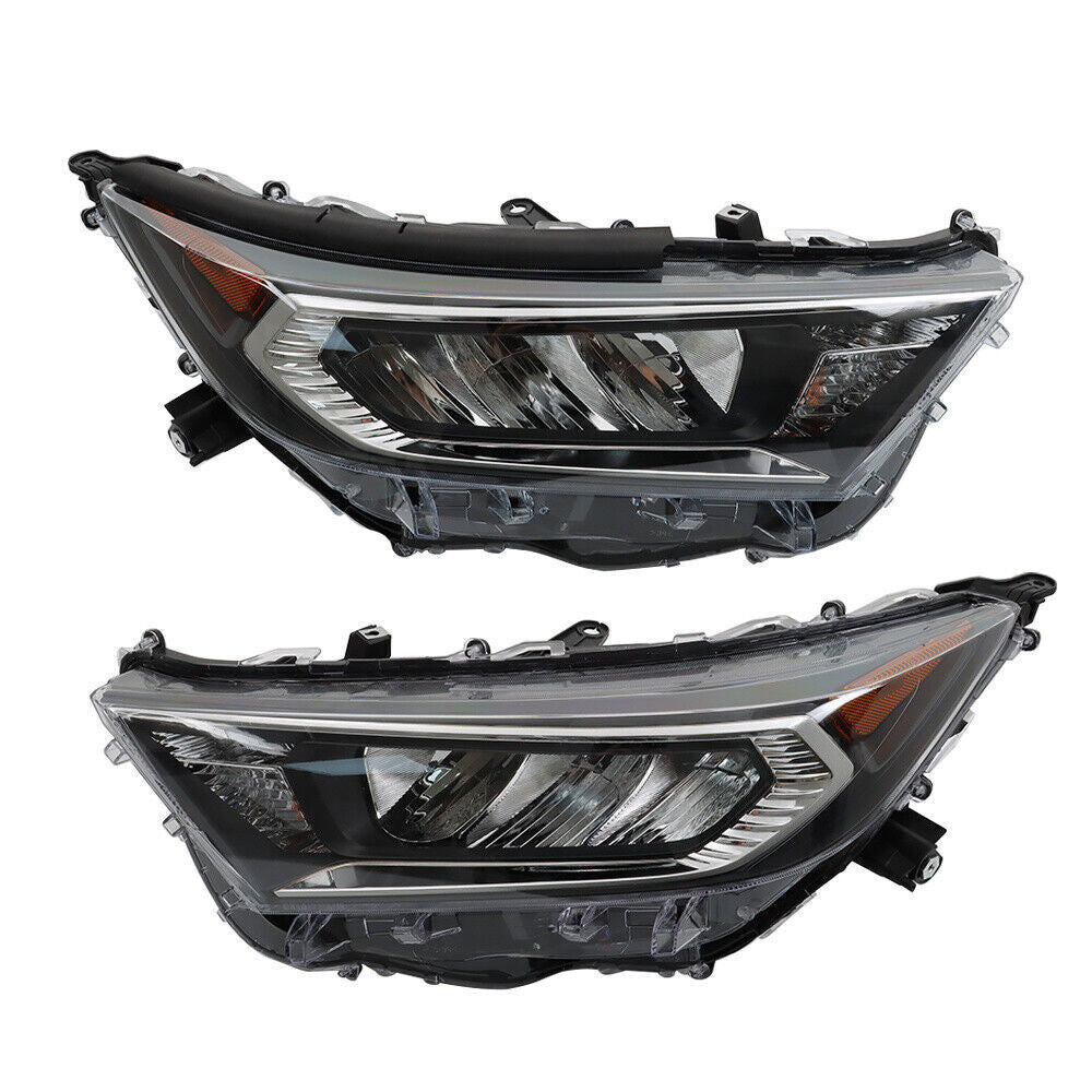 Left+Right Headlight For 2019 2020 2021 2022 Toyota RAV4 LE XLE LED Lamp