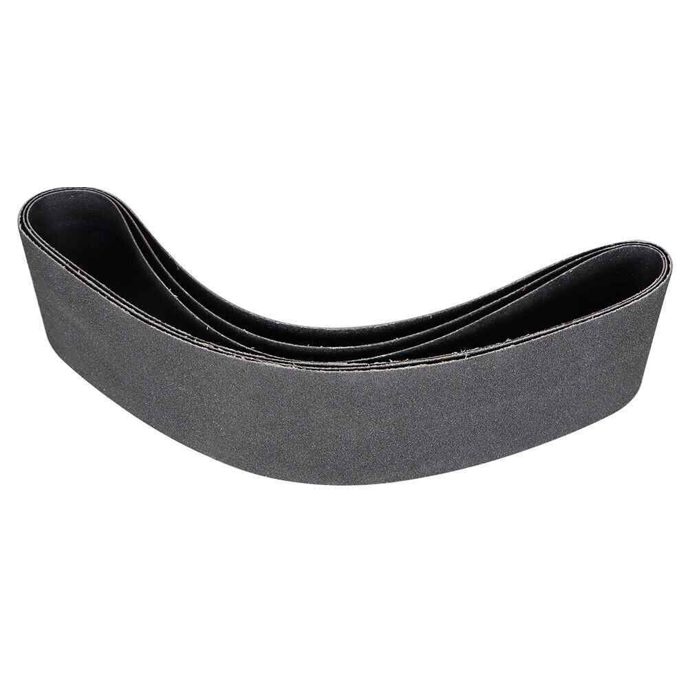 New 80 Grit 4 Inch X 36 Inch Premium Silicon Carbide Sanding Belts 3 Pack