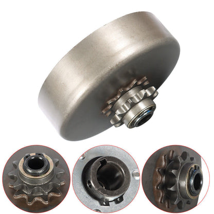 1" Bore 10T 10 Tooth Go Kart Mini Bike Heavy Duty Centrifugal Clutch 1/4" Keyway