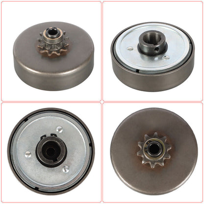 1" Bore 10T 10 Tooth Go Kart Mini Bike Heavy Duty Centrifugal Clutch 1/4" Keyway