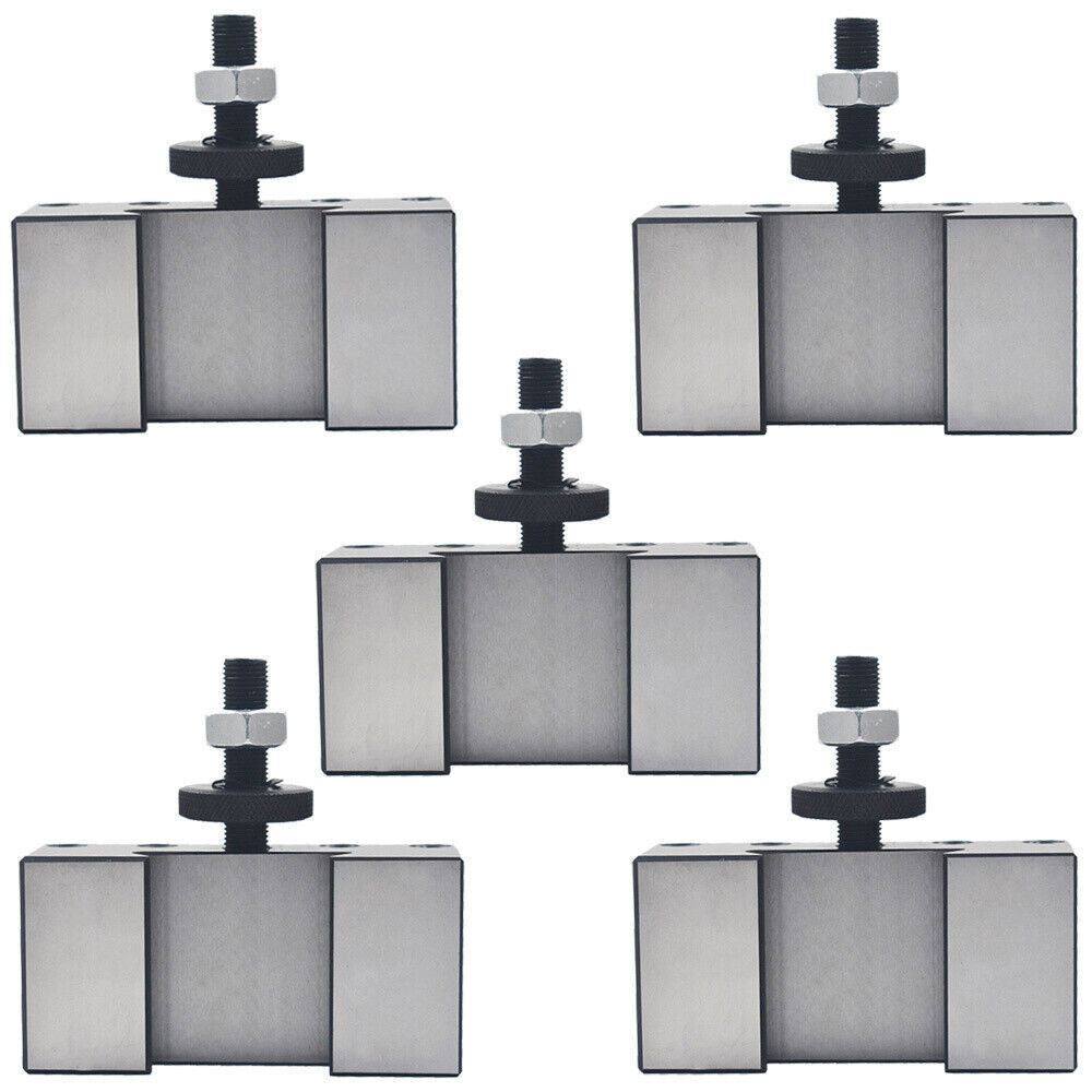 5 Pcs BXA #2 250-202 Quick Change Turning Facing & Boring Tool Post Holder Lathe